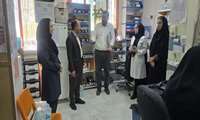 بازدید دکترامانی از بیمارستان شهدای فاروج